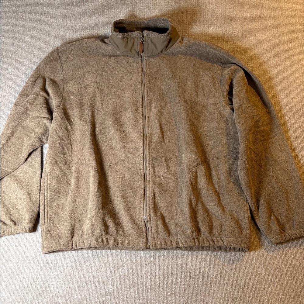 Brown Full-Zip Jacket 0251